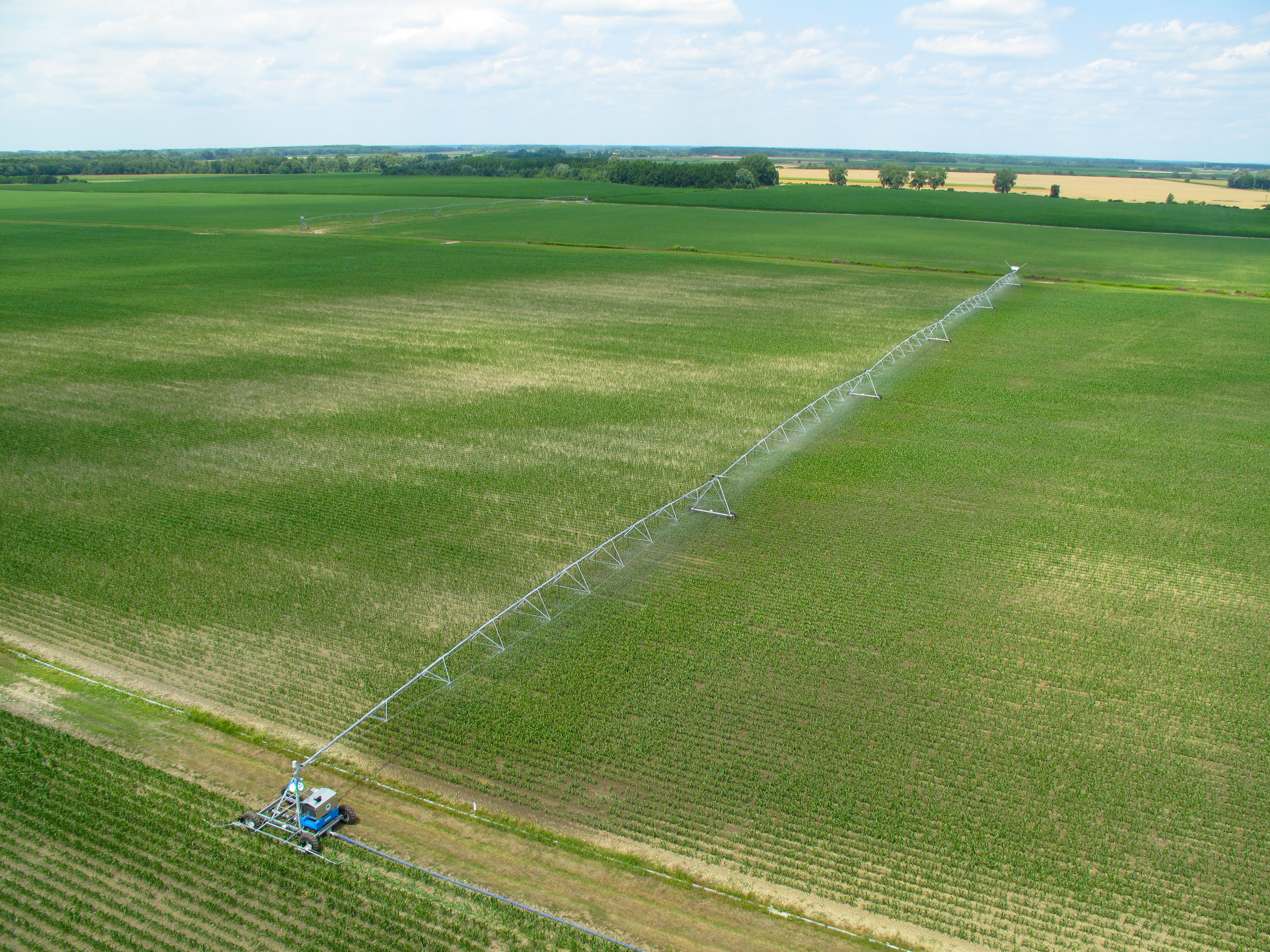 Pivote con cobertura amplia